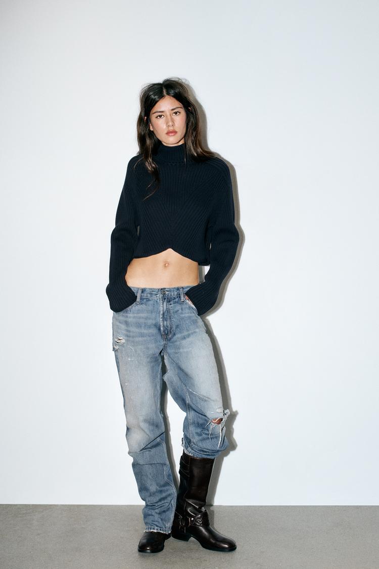 RIB KNIT JUMPER - Zara product image