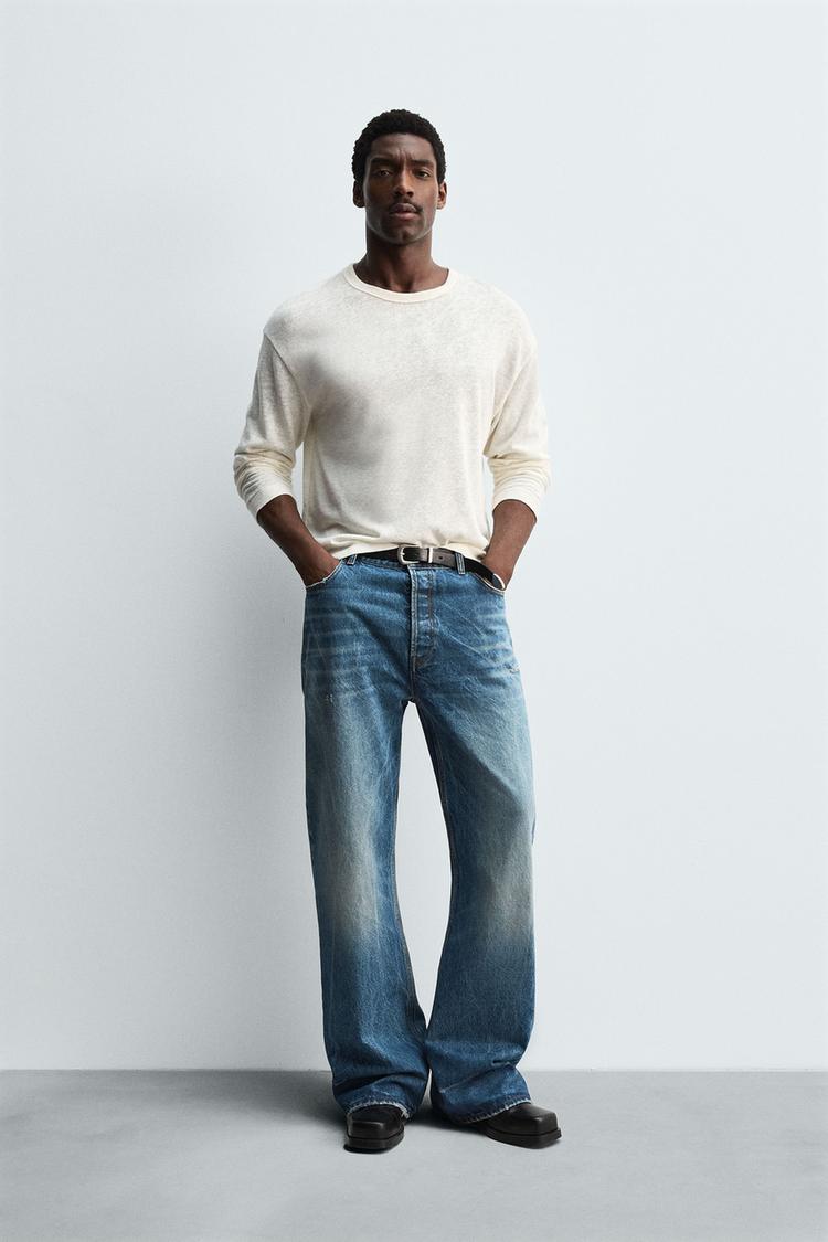 WIDE FLARE FIT JEANS - Zara product image