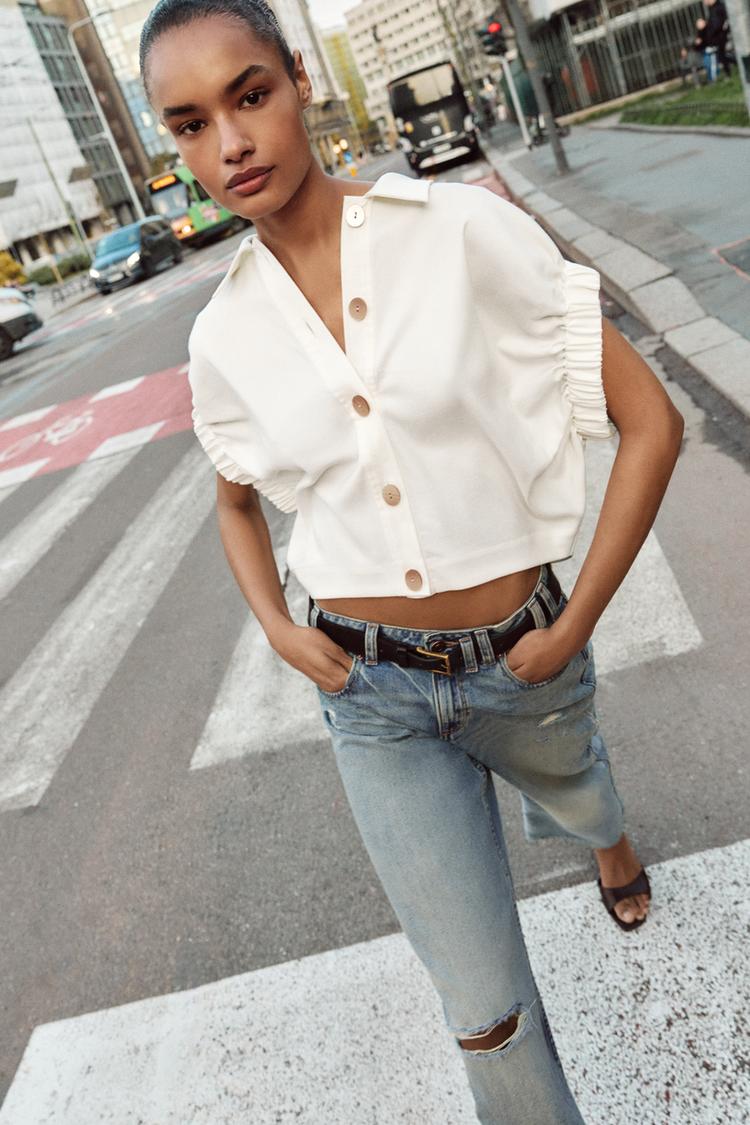 WIDE ARMHOLE SHIRT - Zara product image