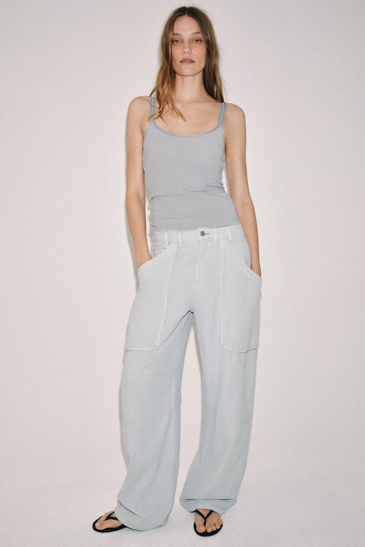 ZW COLLECTION CARGO PANTS - Zara product image