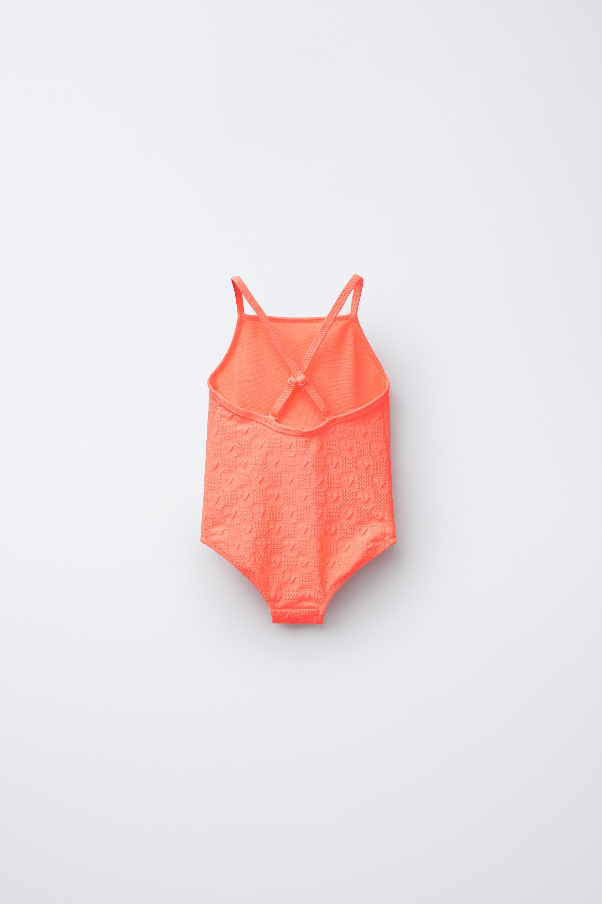2-6 YEARS/ HEARTS SWIMSUIT