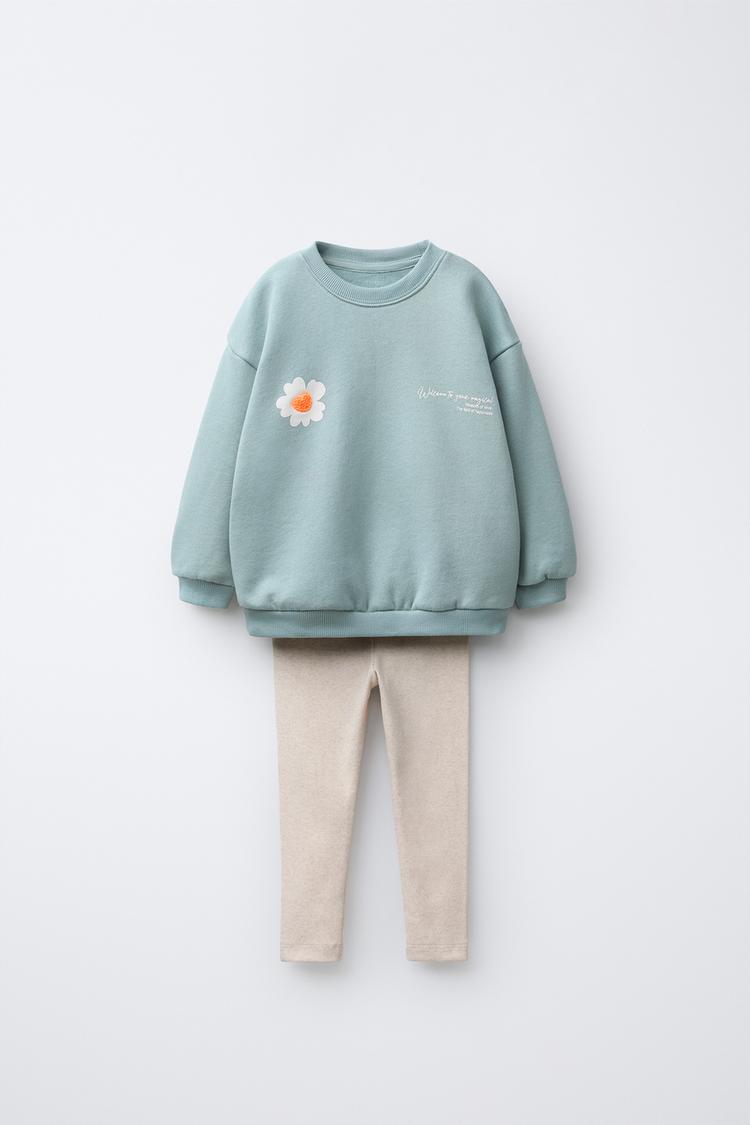 SWEATSHIRT AND LEGGINGS SET