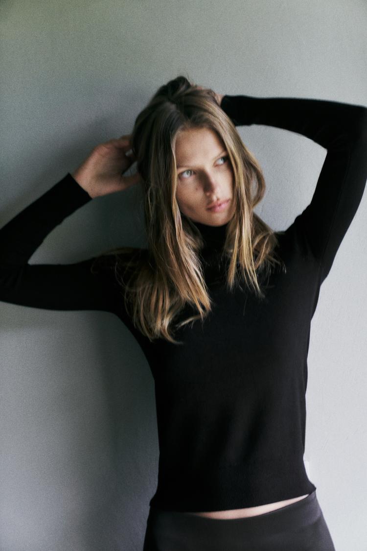 BUTTON KNIT SWEATER - Zara product image