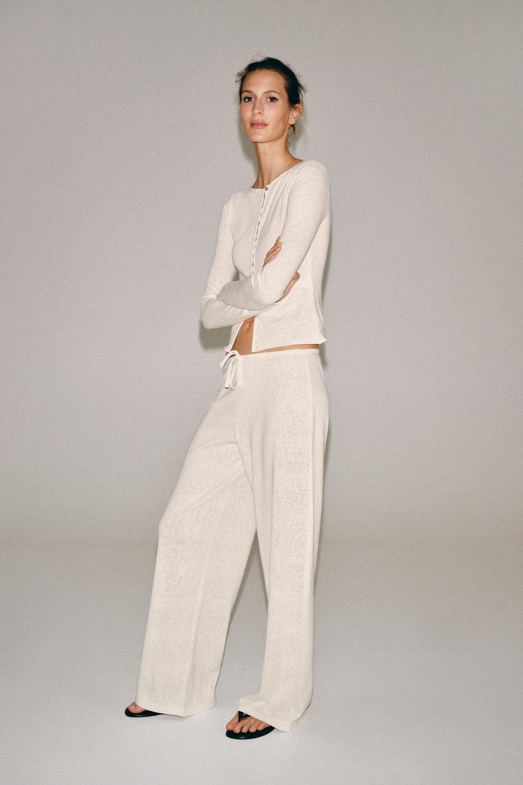 RUSTIC BUTTON-UP T-SHIRT - Zara product image