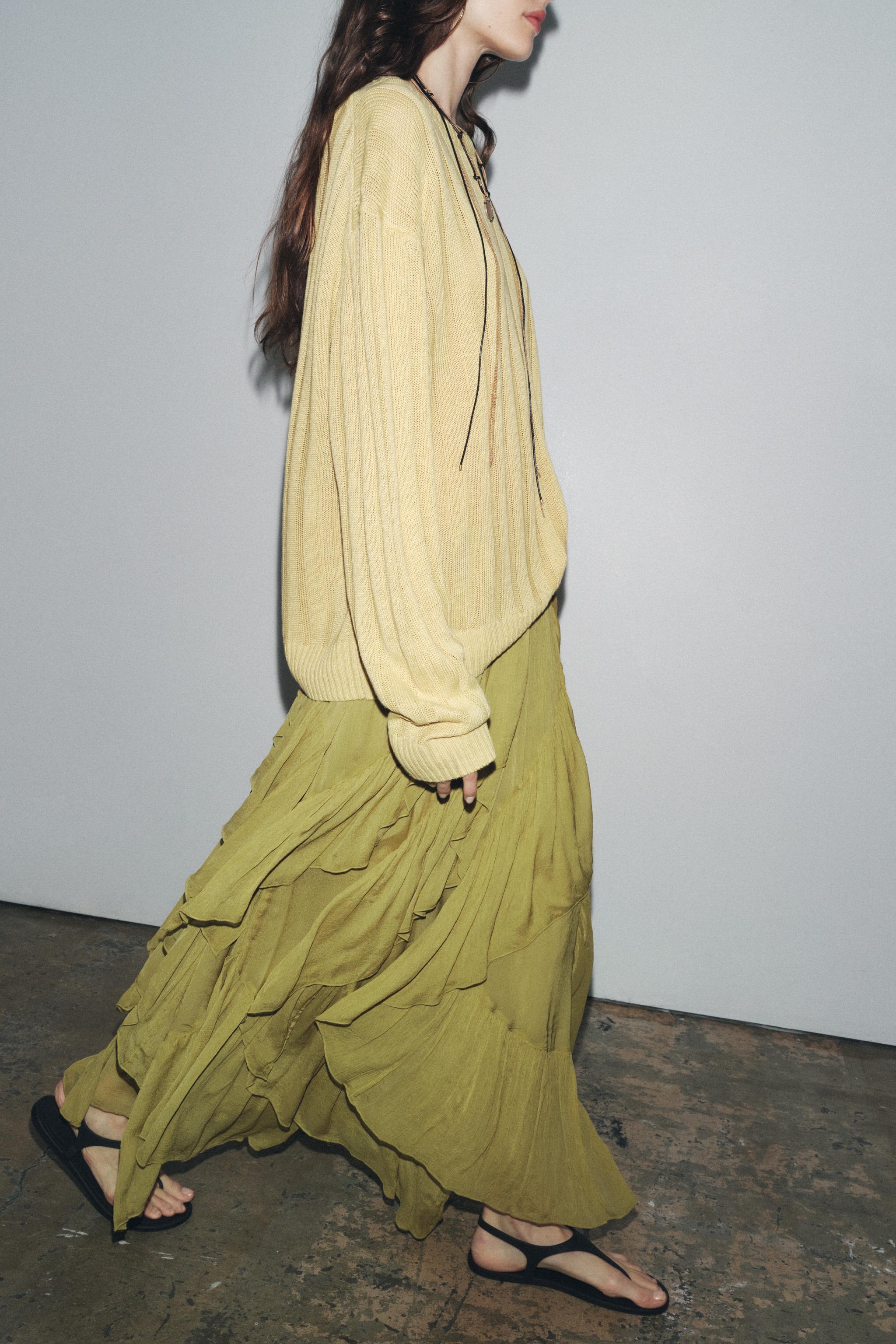 ZW COLLECTION RUFFLED SKIRT