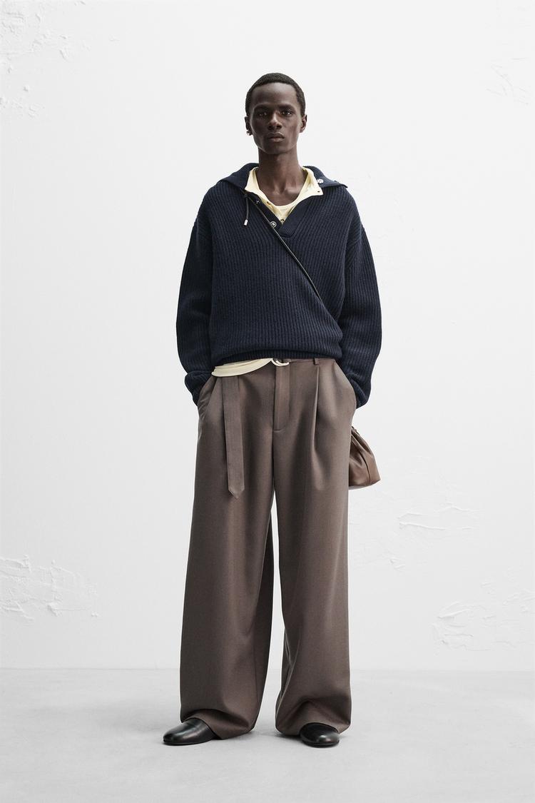 WOOL - CASHMERE KNIT POLO SHIRT X NANUSHKA