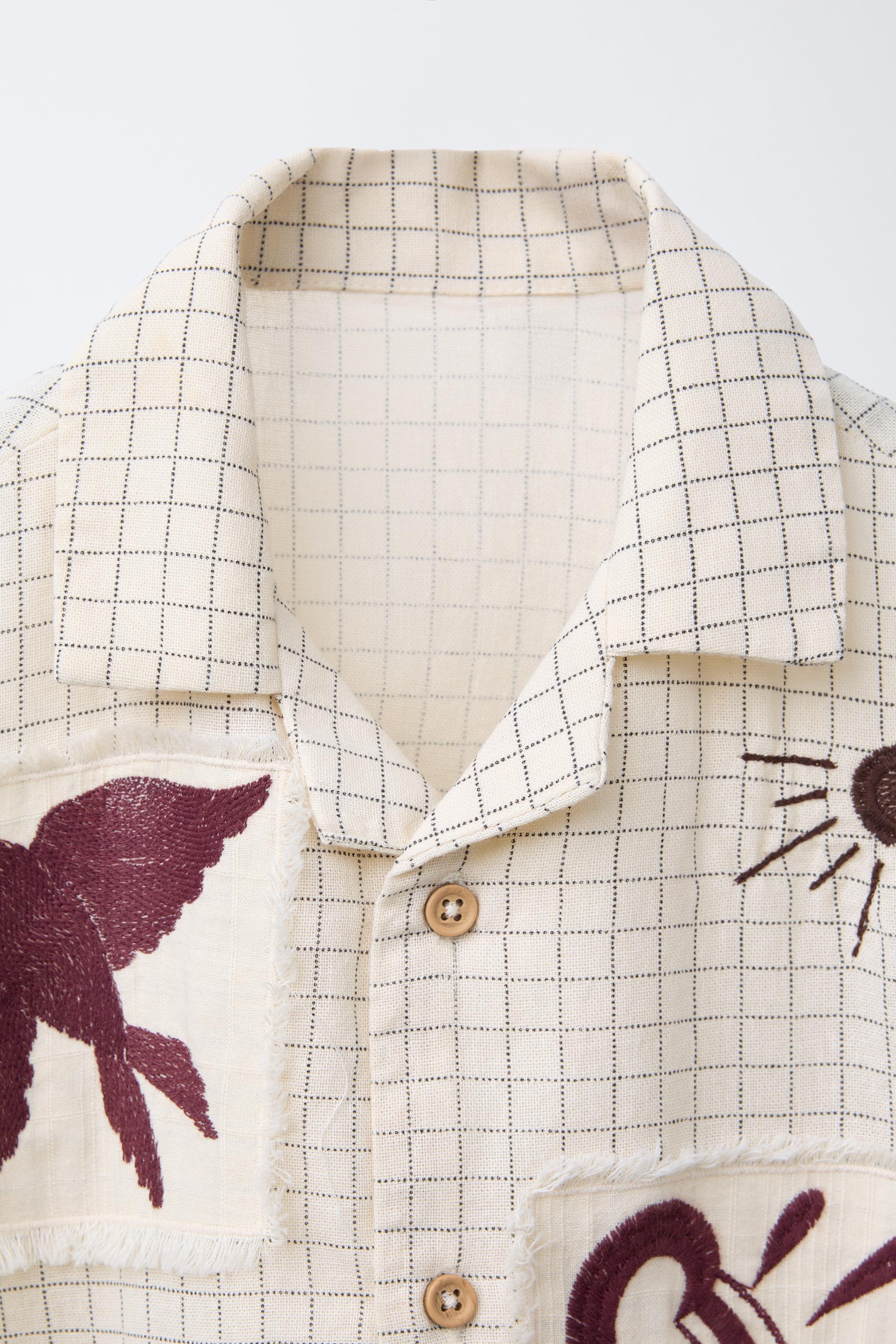 CHEMISE À CARREAUX ET PIÈCES