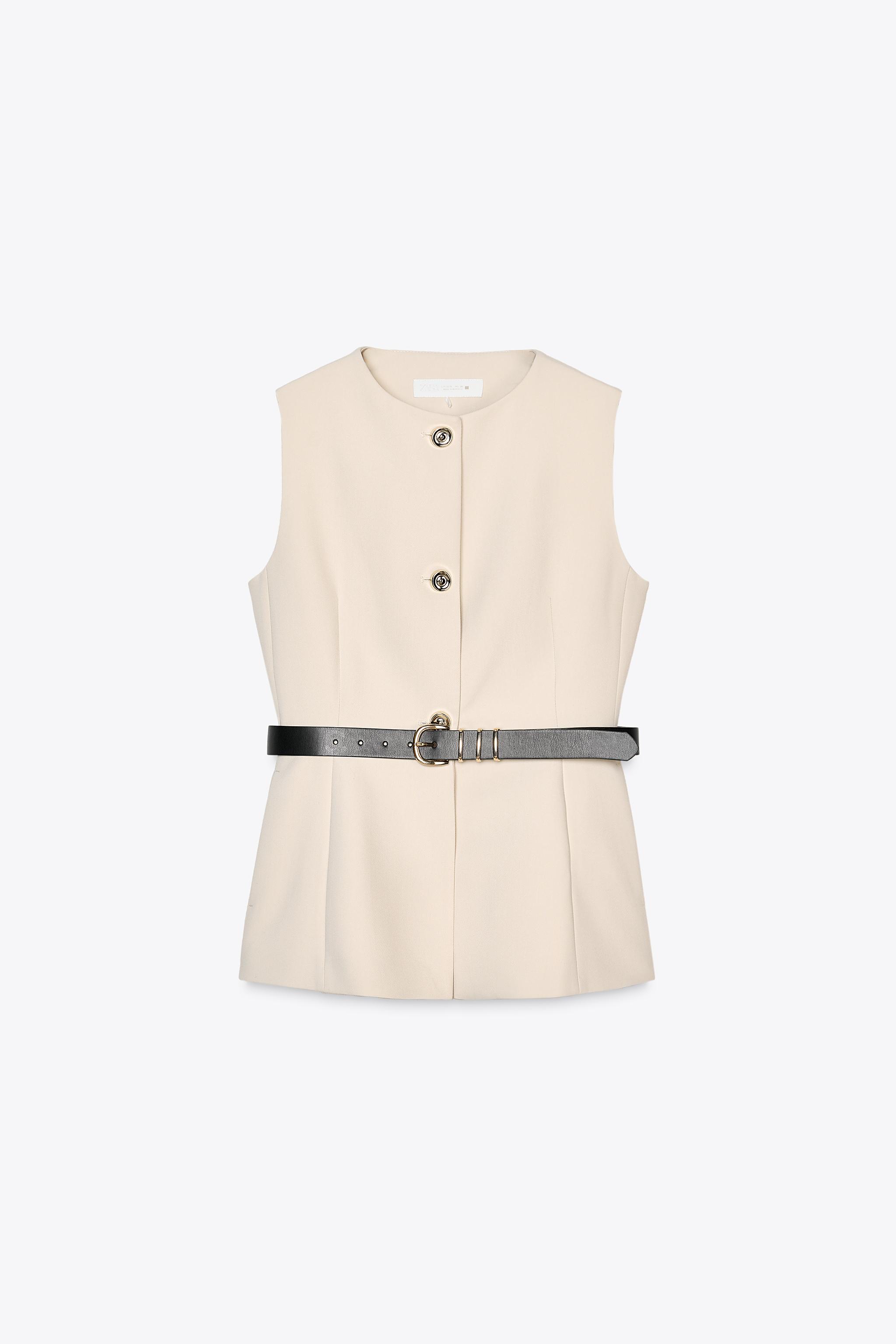 GILET LONG CEINTURE