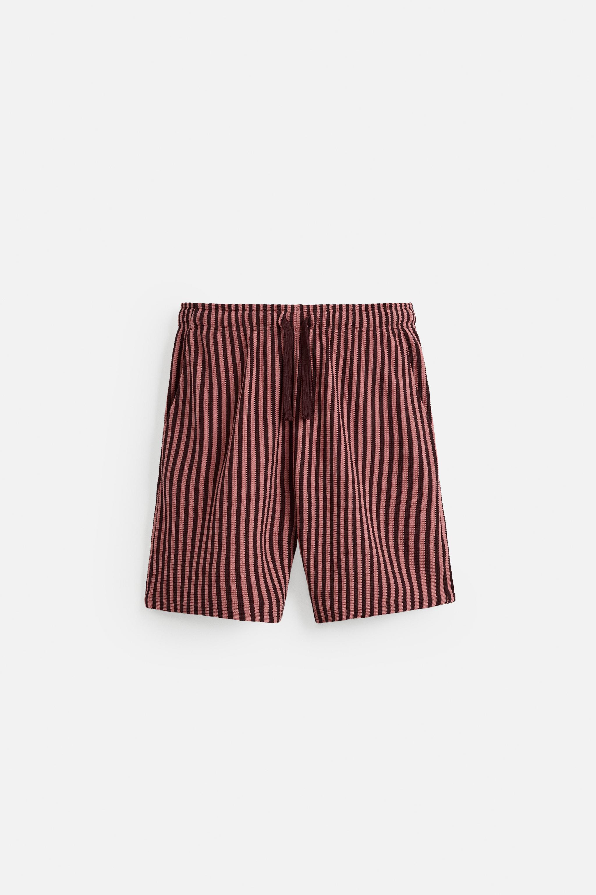 BERMUDA JACQUARD RAYURES