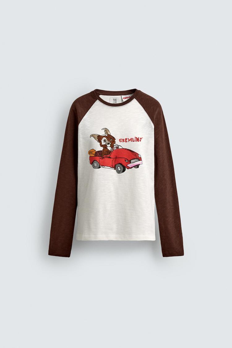GREMLINS™ & © FLAMED ILLUSTRATION T-SHIRT X DYLAN´S T-SHIRT CLUB X ZARA - Zara product image