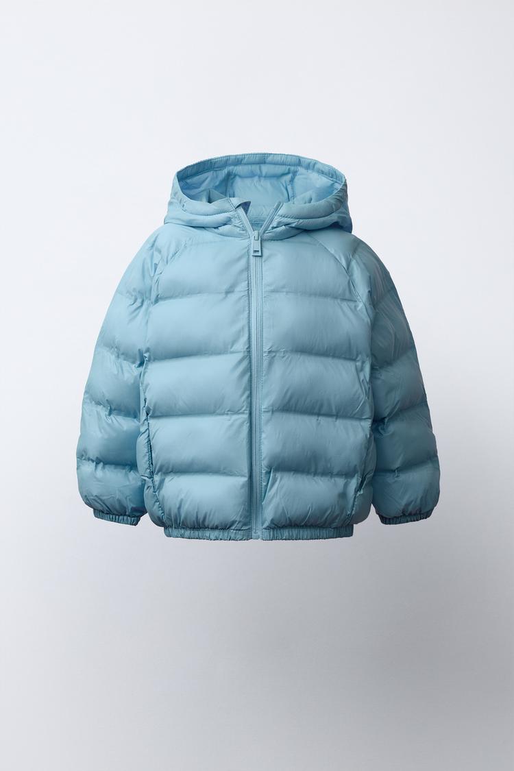 ULTRALIGHT WATER REPELLENT HOODED JACKET - Zara product image