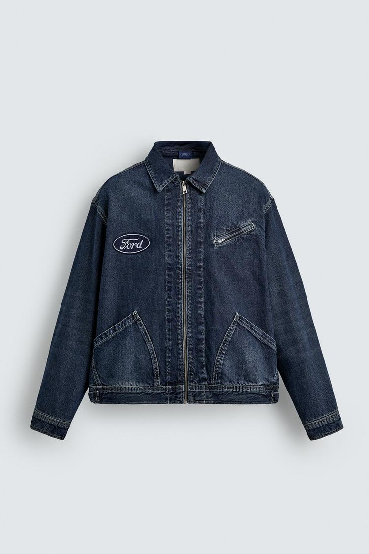 FORD © PATCH DENIM JACKET - Zara product image