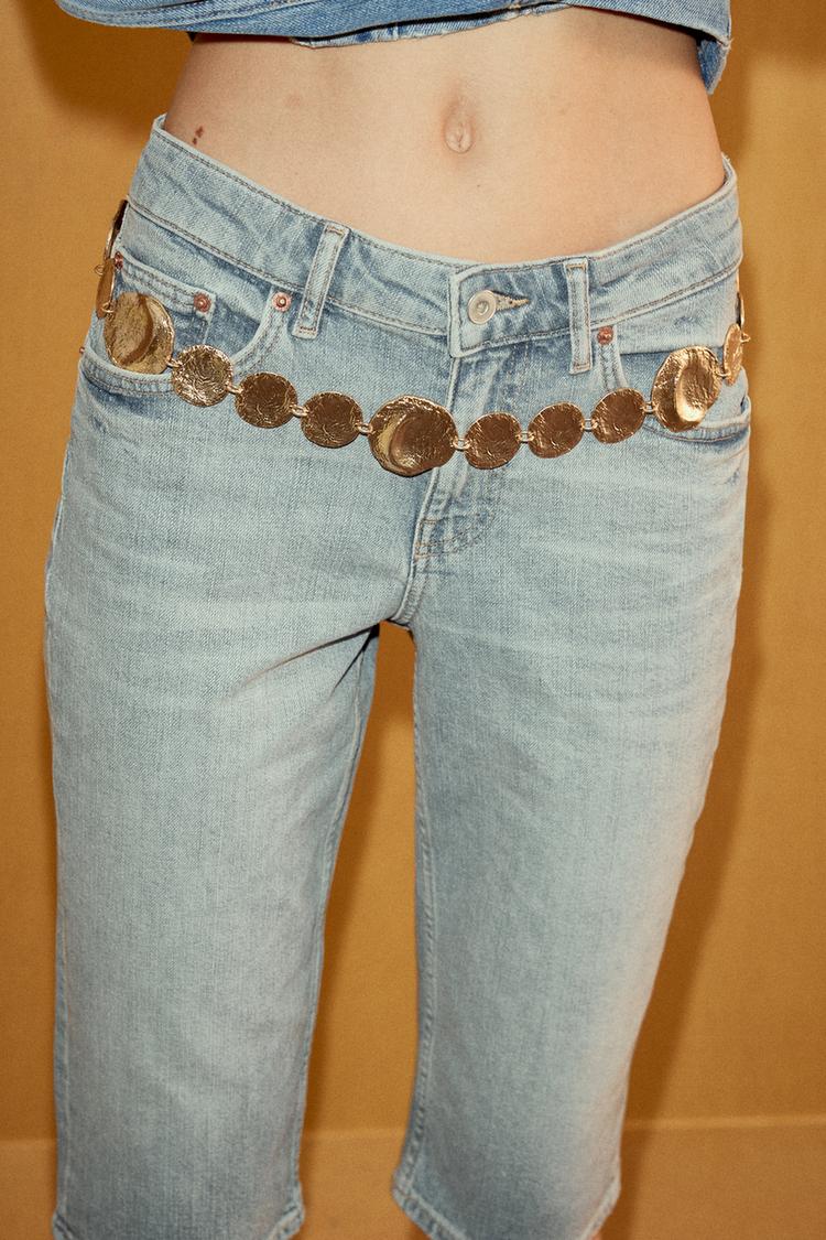 METAL MEDALLION BELT - Zara product image