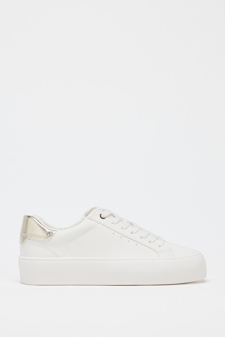 CONTRAST SNEAKERS
