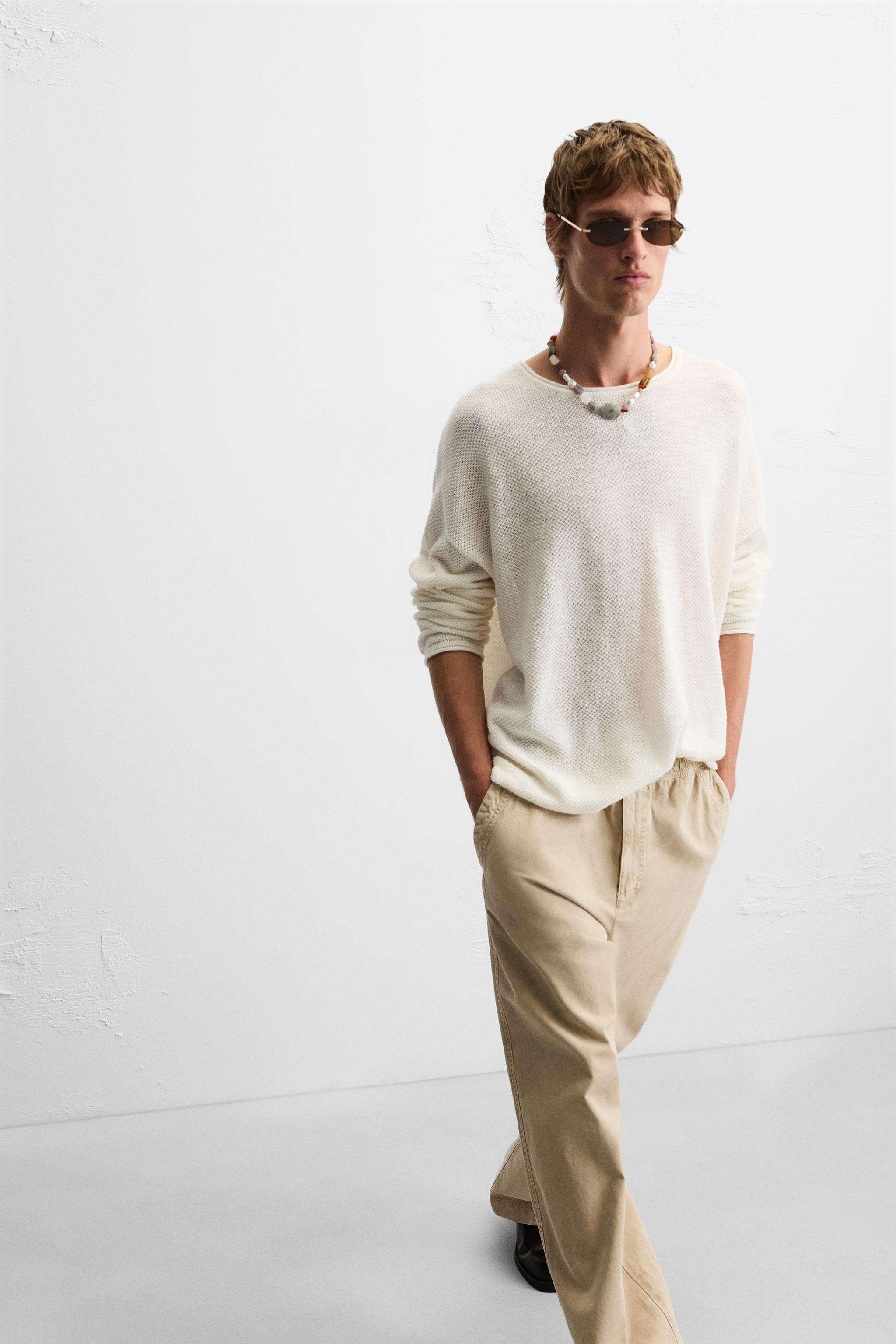 PANTALON RELAXED FIT DÉLAVÉ
