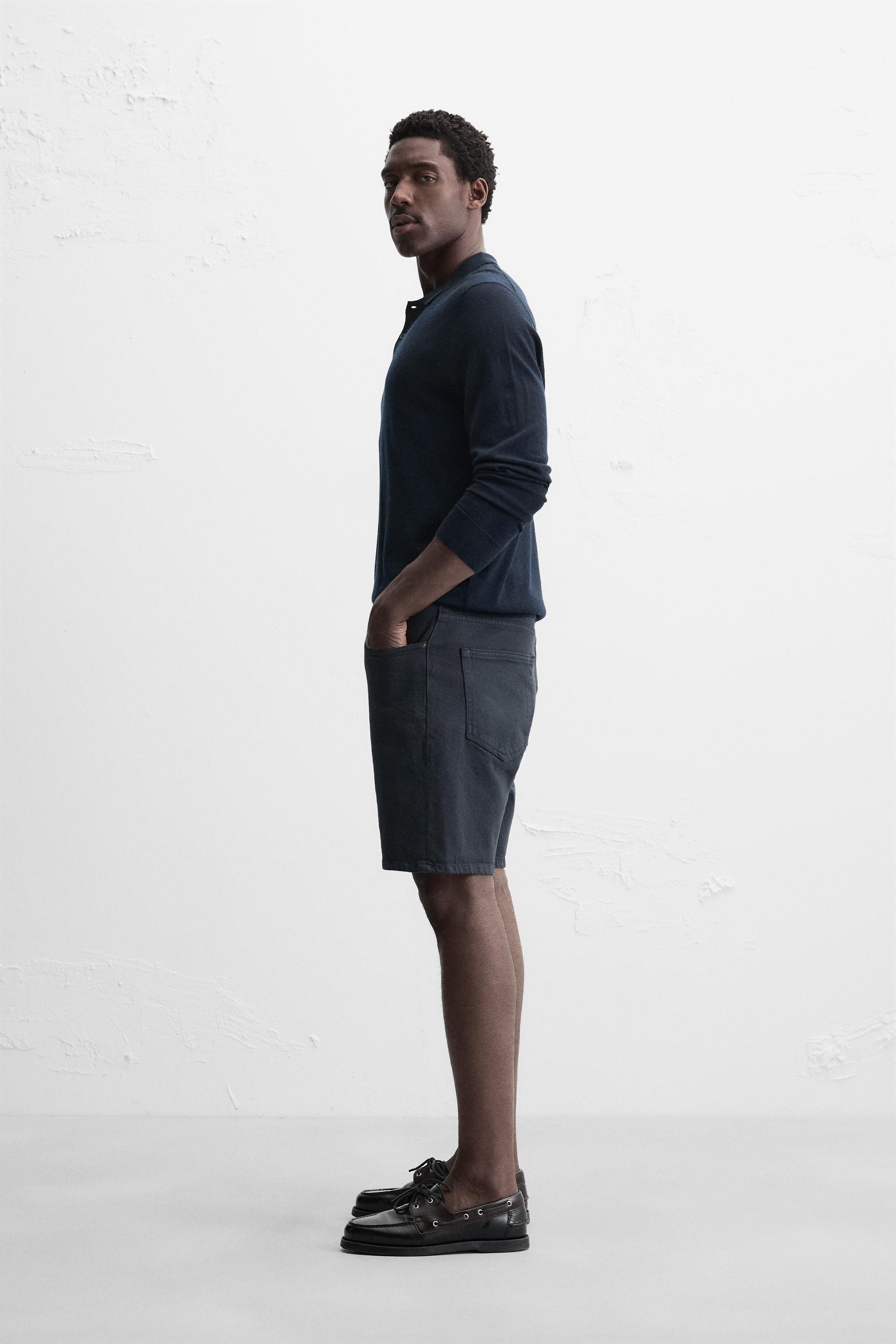 BERMUDA EN DENIM REGULAR FIT