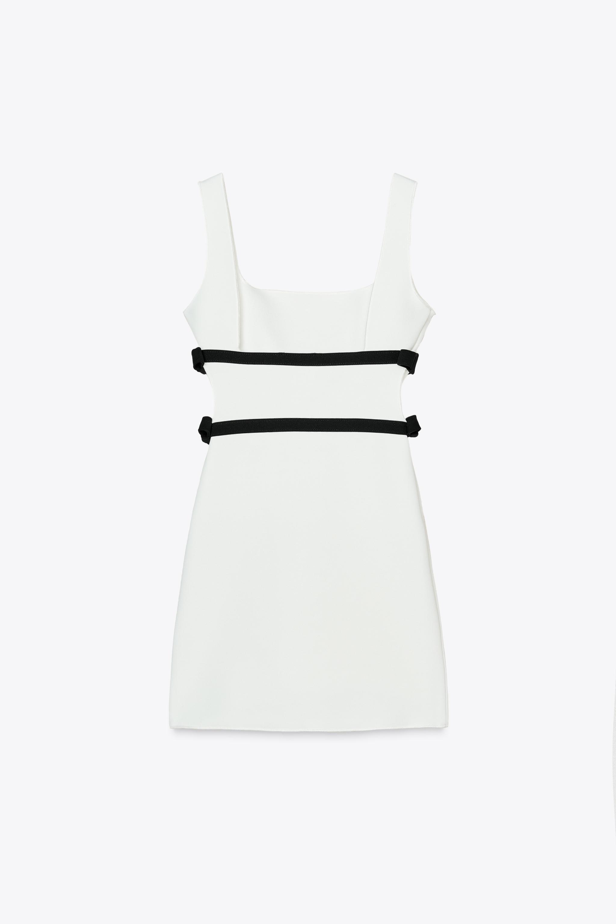 STRETCH TIE DRESS