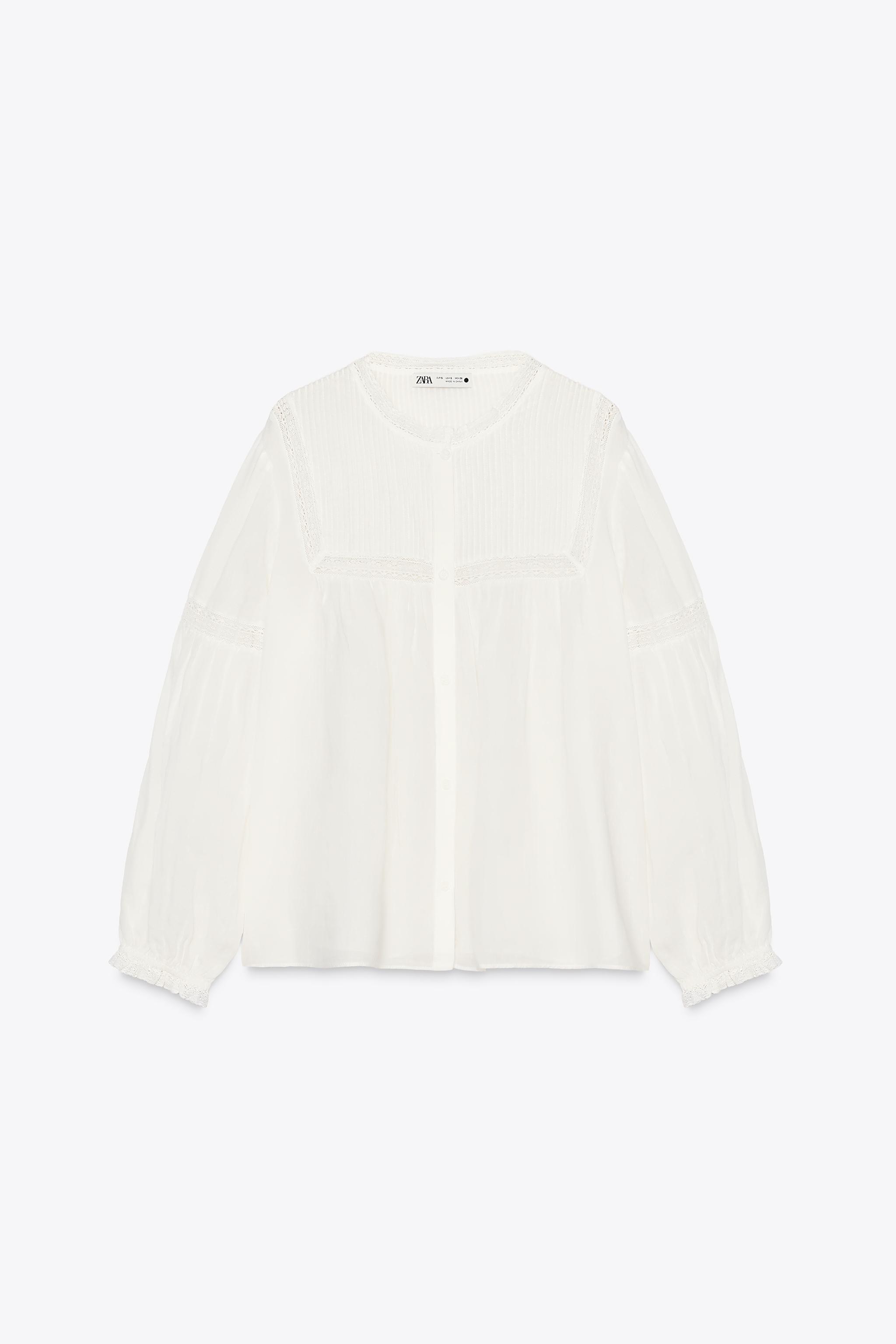 CHEMISE ROMANTIQUE EN RAMIE ZW COLLECTION