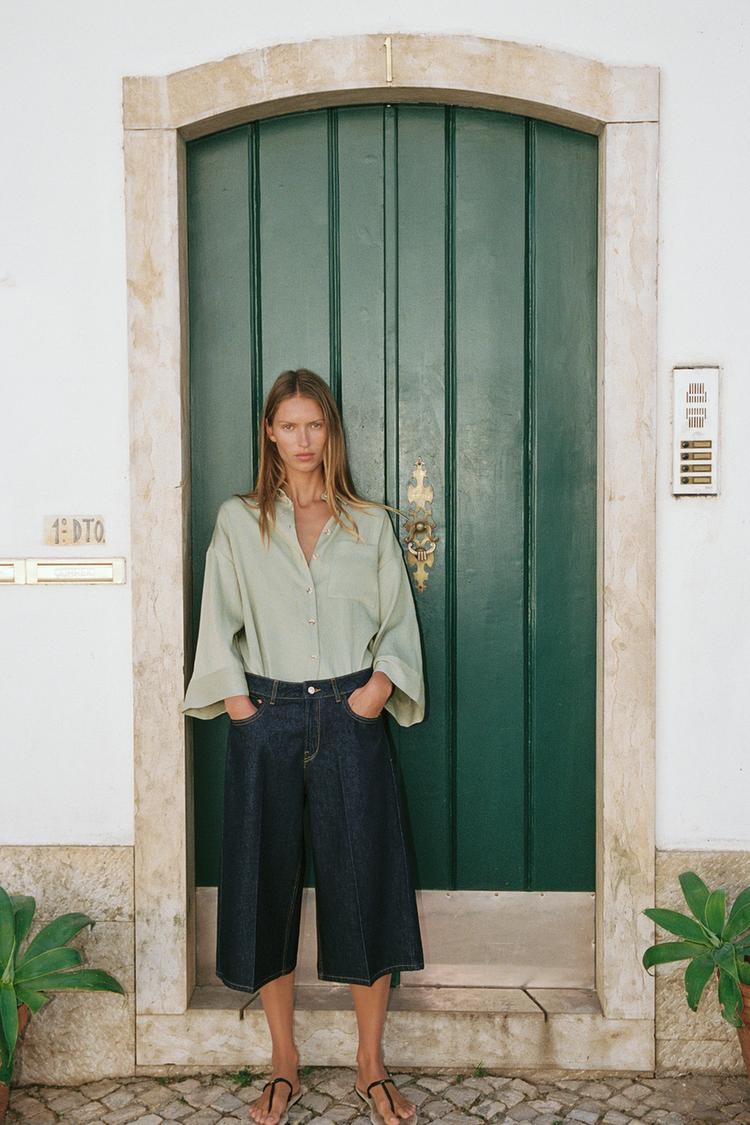 OVERSIZED WIDE SLEEVE SHIRT - Zara product image