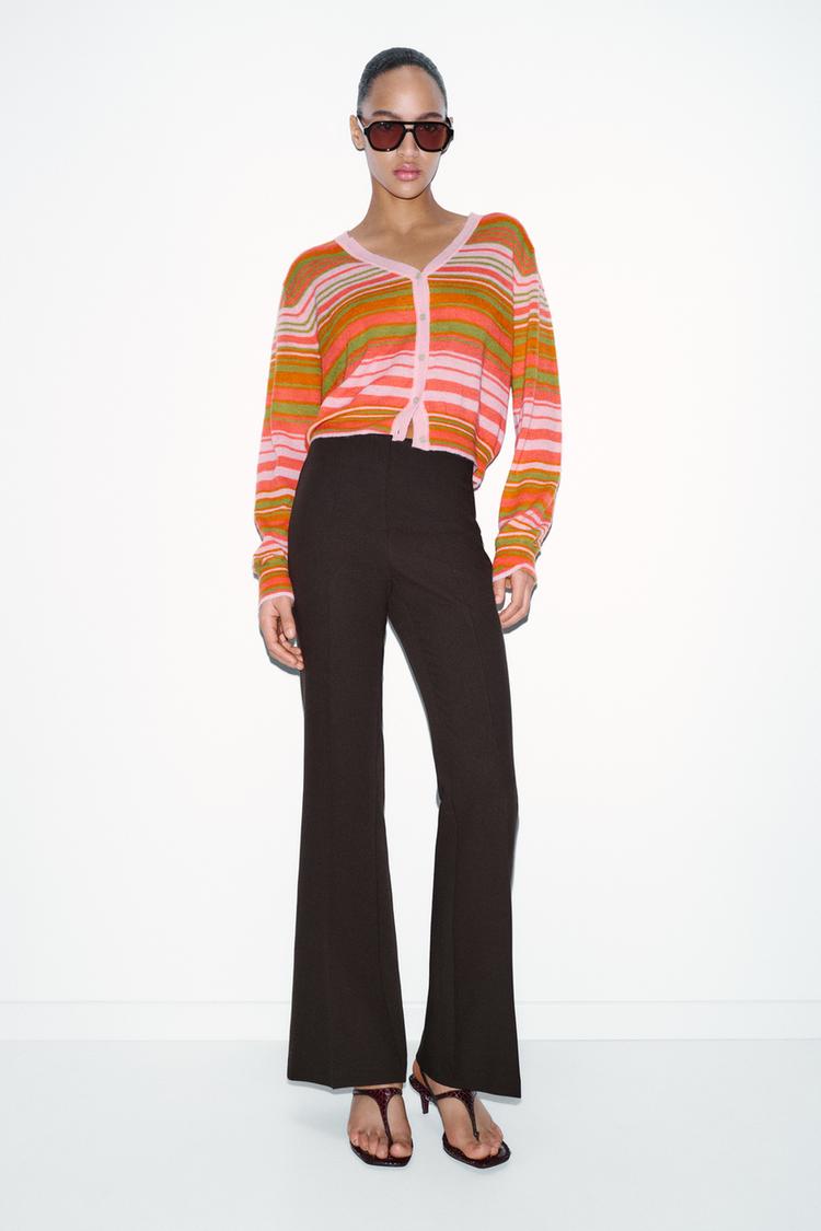 STRIPED CARDIGAN - Zara product image