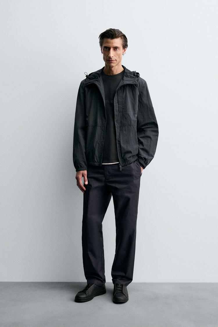 WATER REPELLENT LIGHTWEIGHT TECHNICAL JACKET