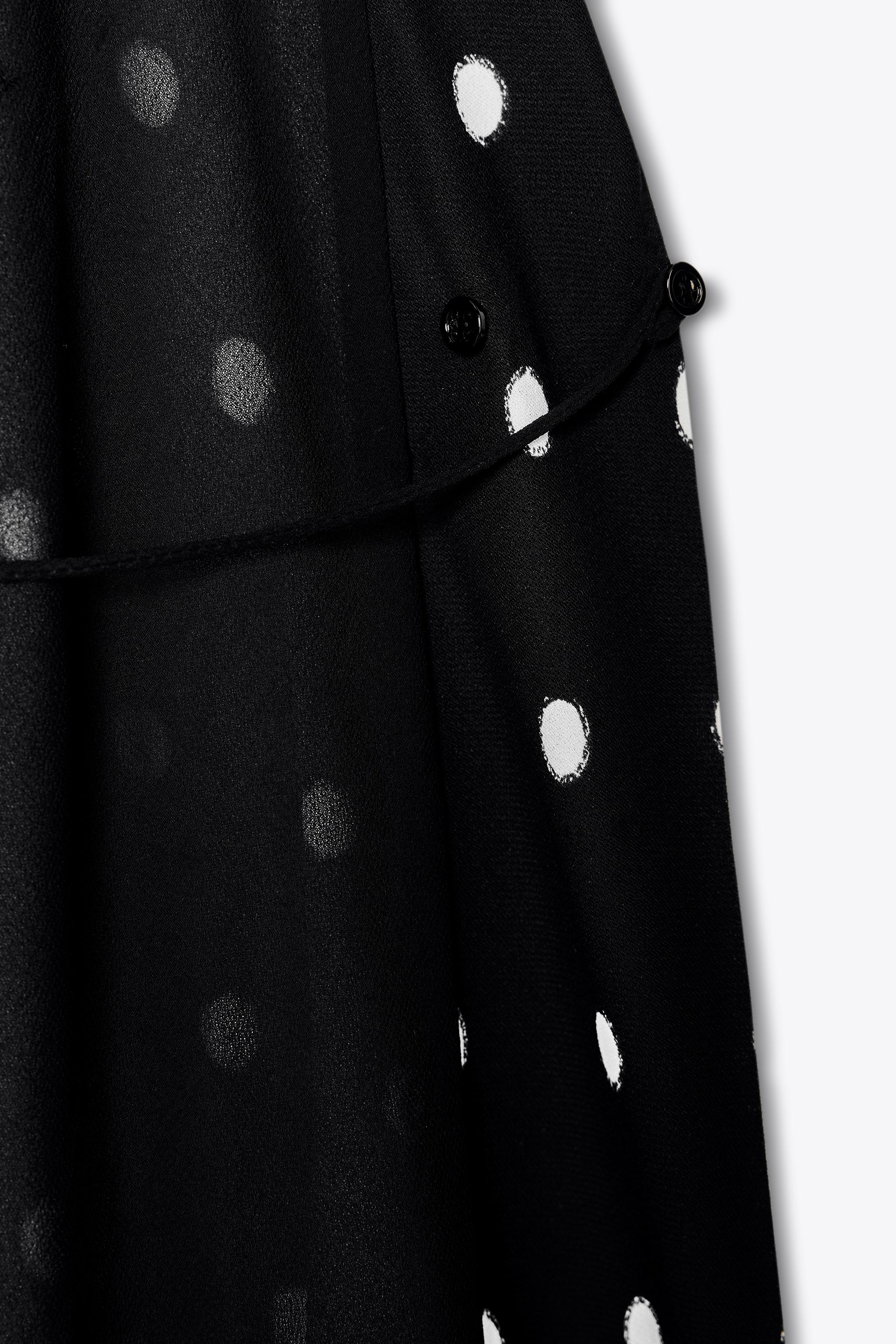 POLKA DOT HALTER TOP ZW COLLECTION