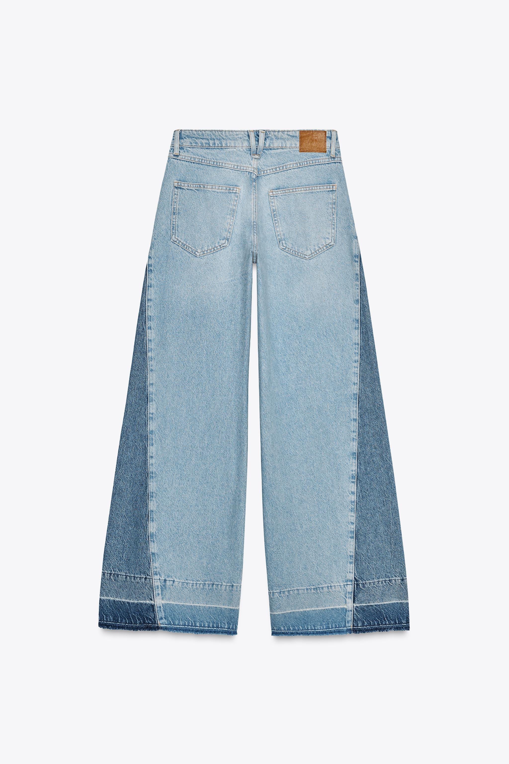 JEAN Z1975 WIDE LEG TAILLE NORMALE CONTRASTE
