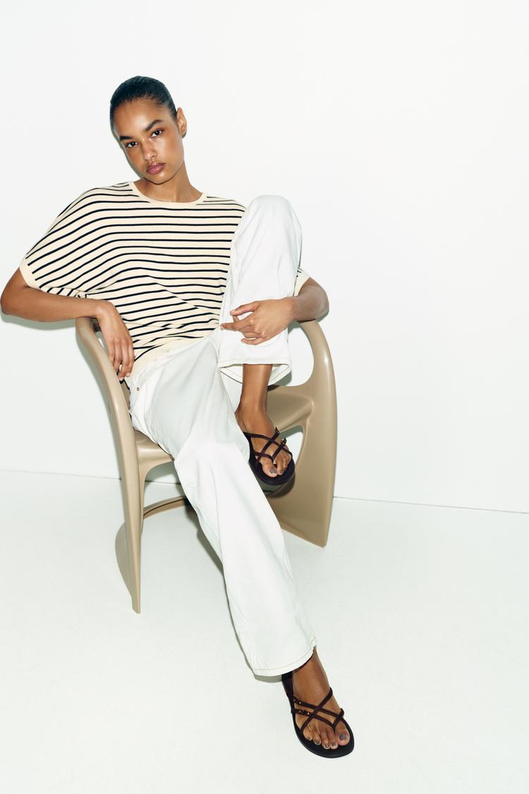 FLAT STRAPPY SANDALS - Zara product image