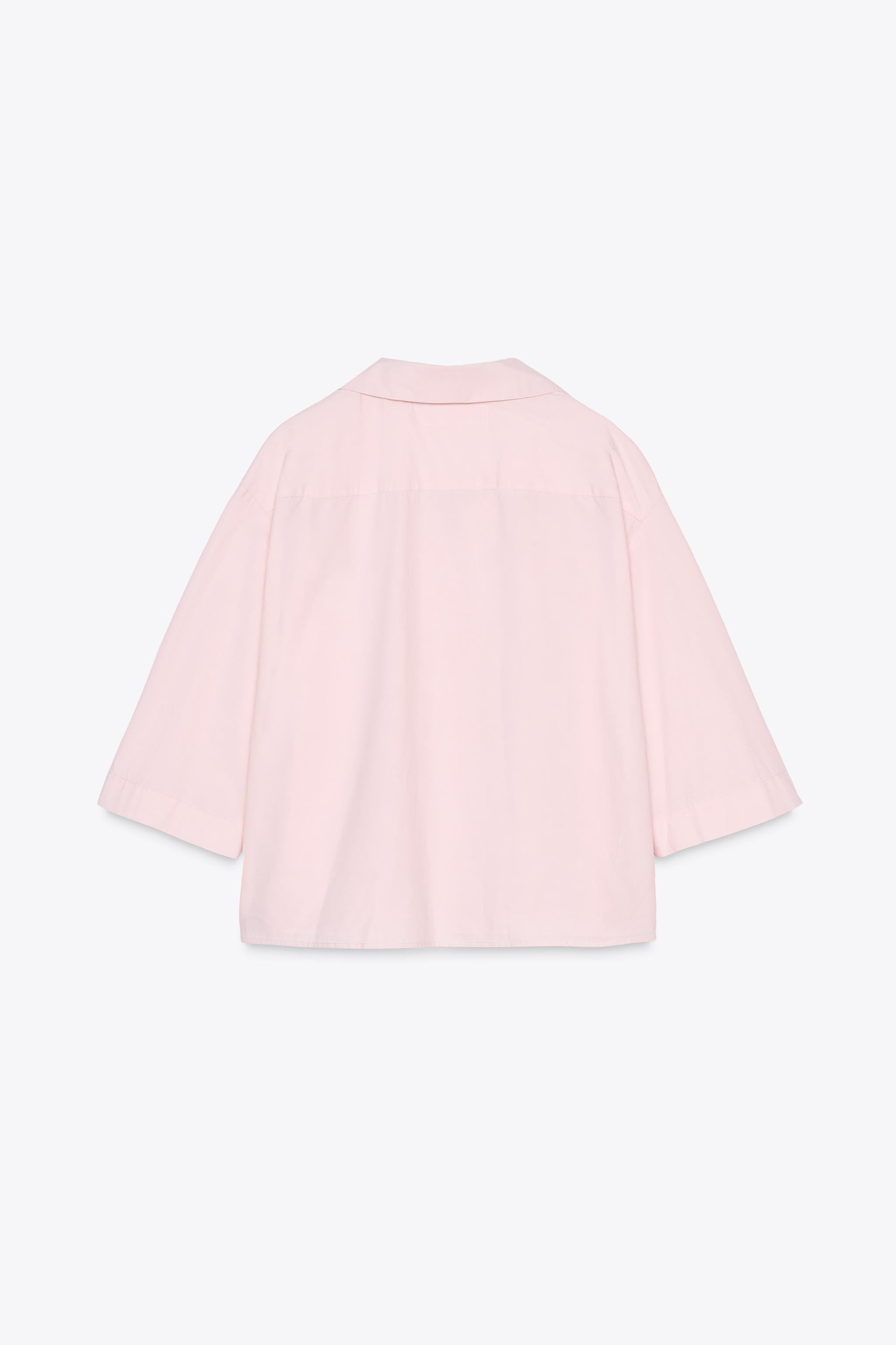 ZW COLLECTION CROPPED SHIRT