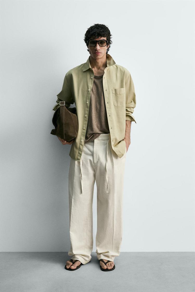 FLOWY POCKET SHIRT - Zara product image