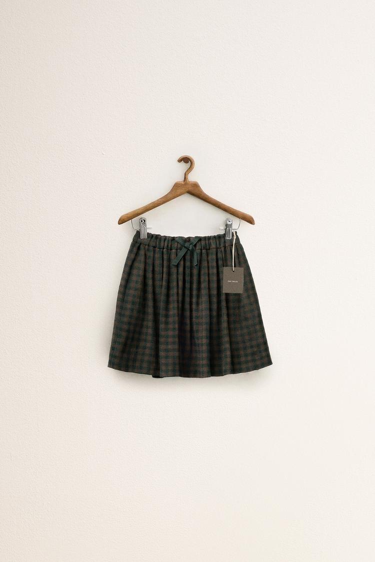 ZARA TIMELESS - PLAID WOOL SKIRT - Zara product image