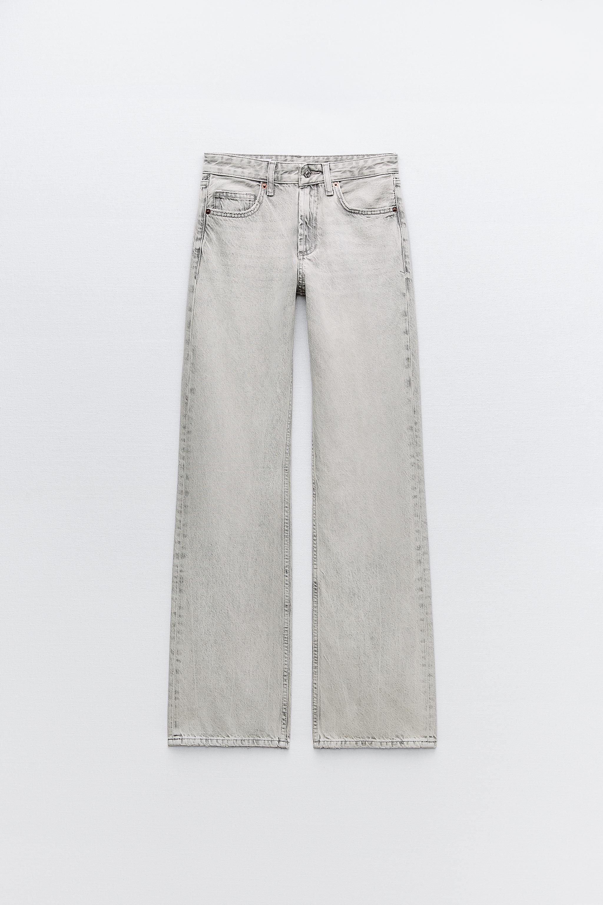 FULL LENGTH TRF MID-RISE WIDE LEG JEANS