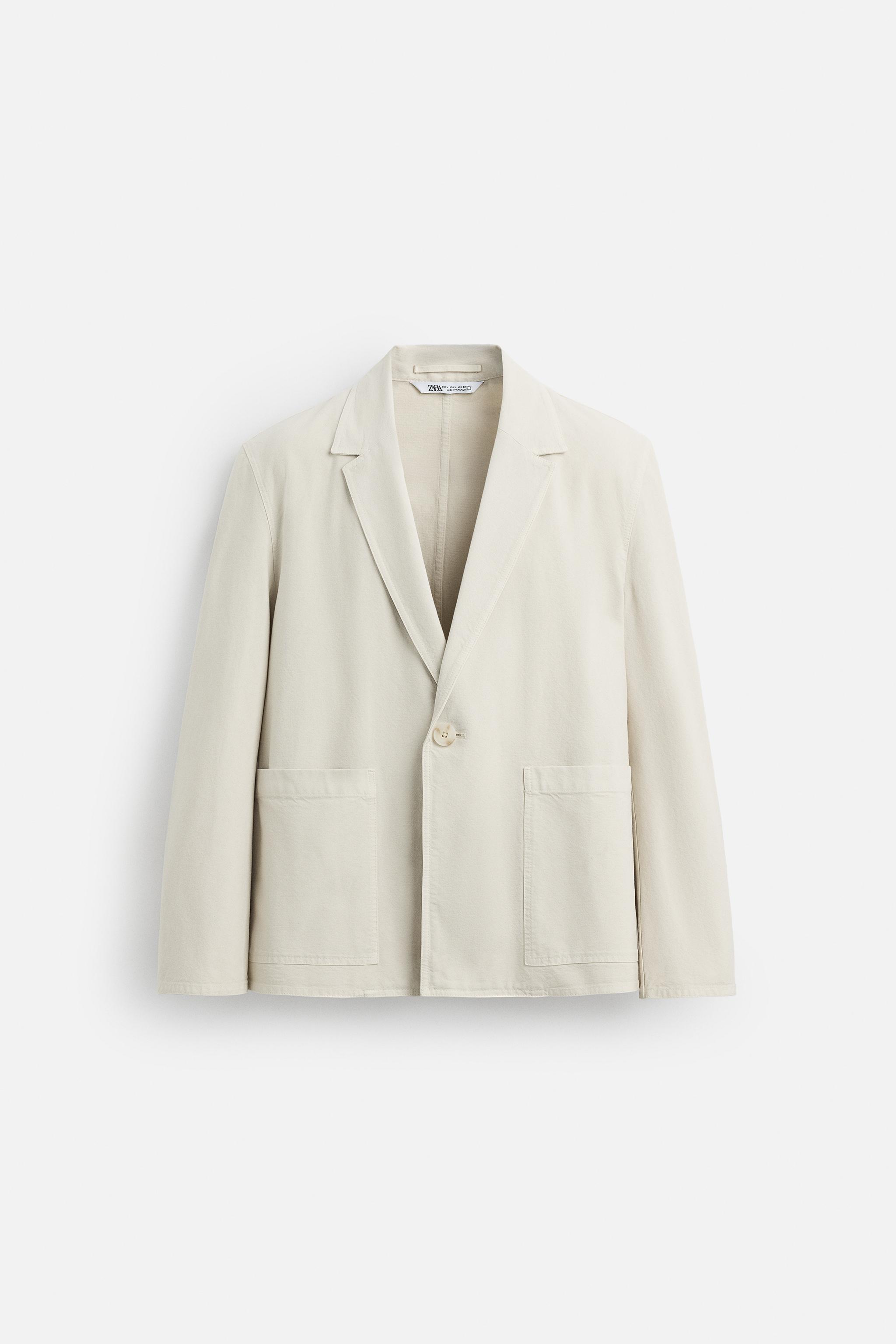 RELAXED FIT SUIT BLAZER