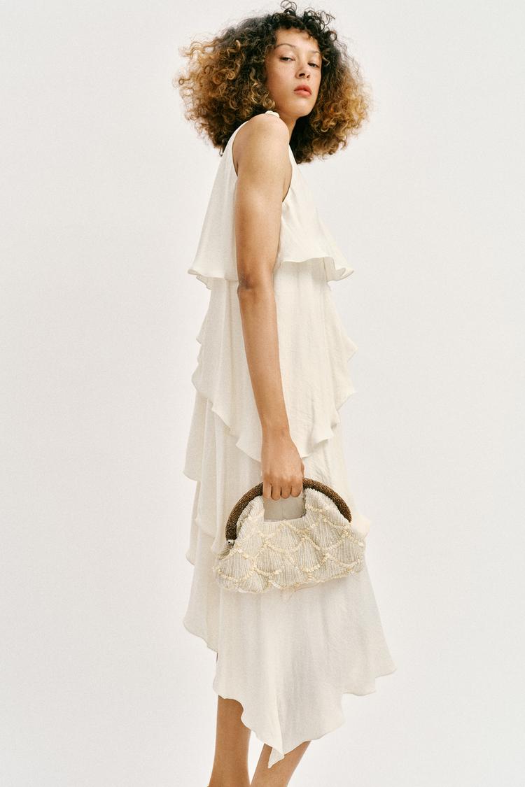 APPLIQUE CLUTCH BAG - Zara product image
