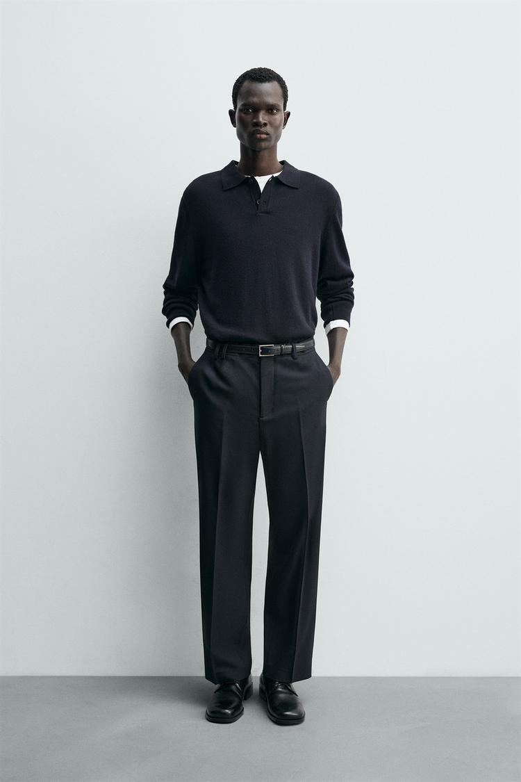 STRETCH STRAIGHT FIT PANTS - Zara product image