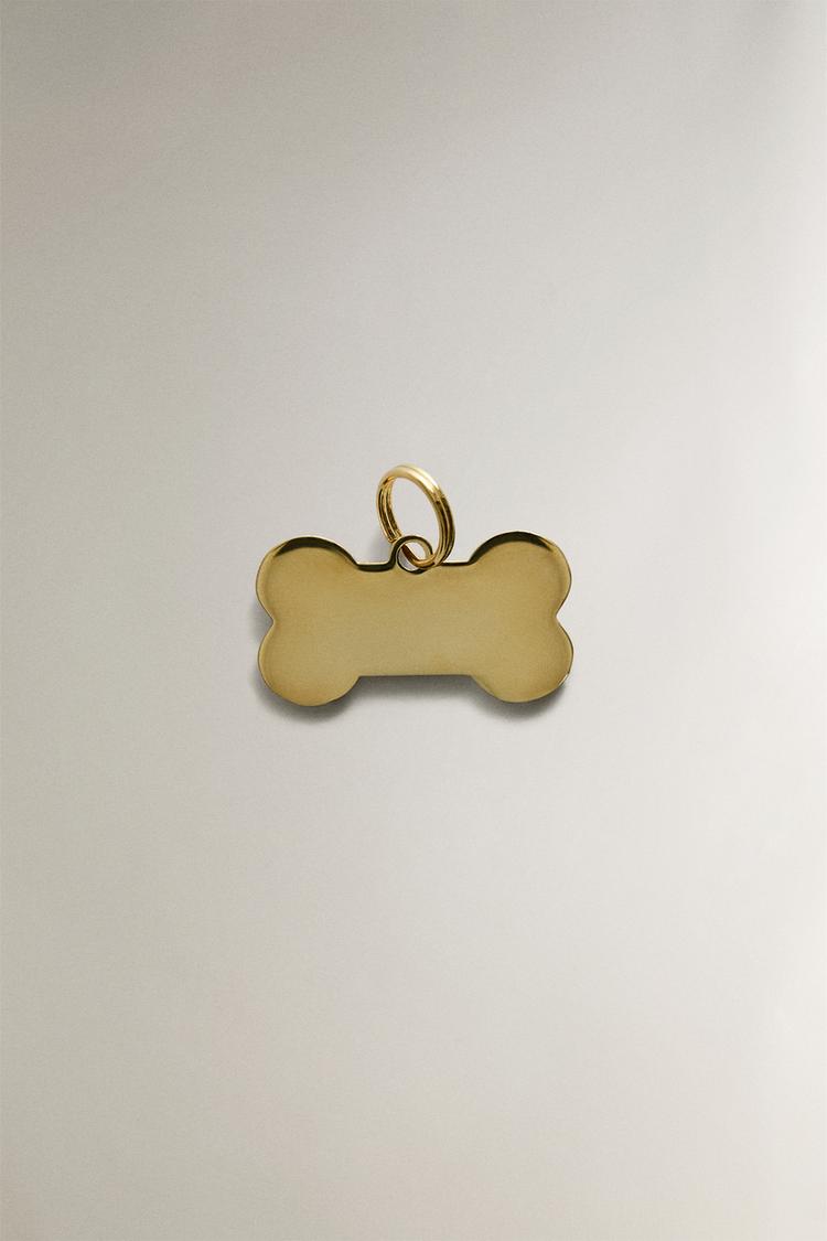 STAINLESS STEEL BONE PET CHARM - Zara product image
