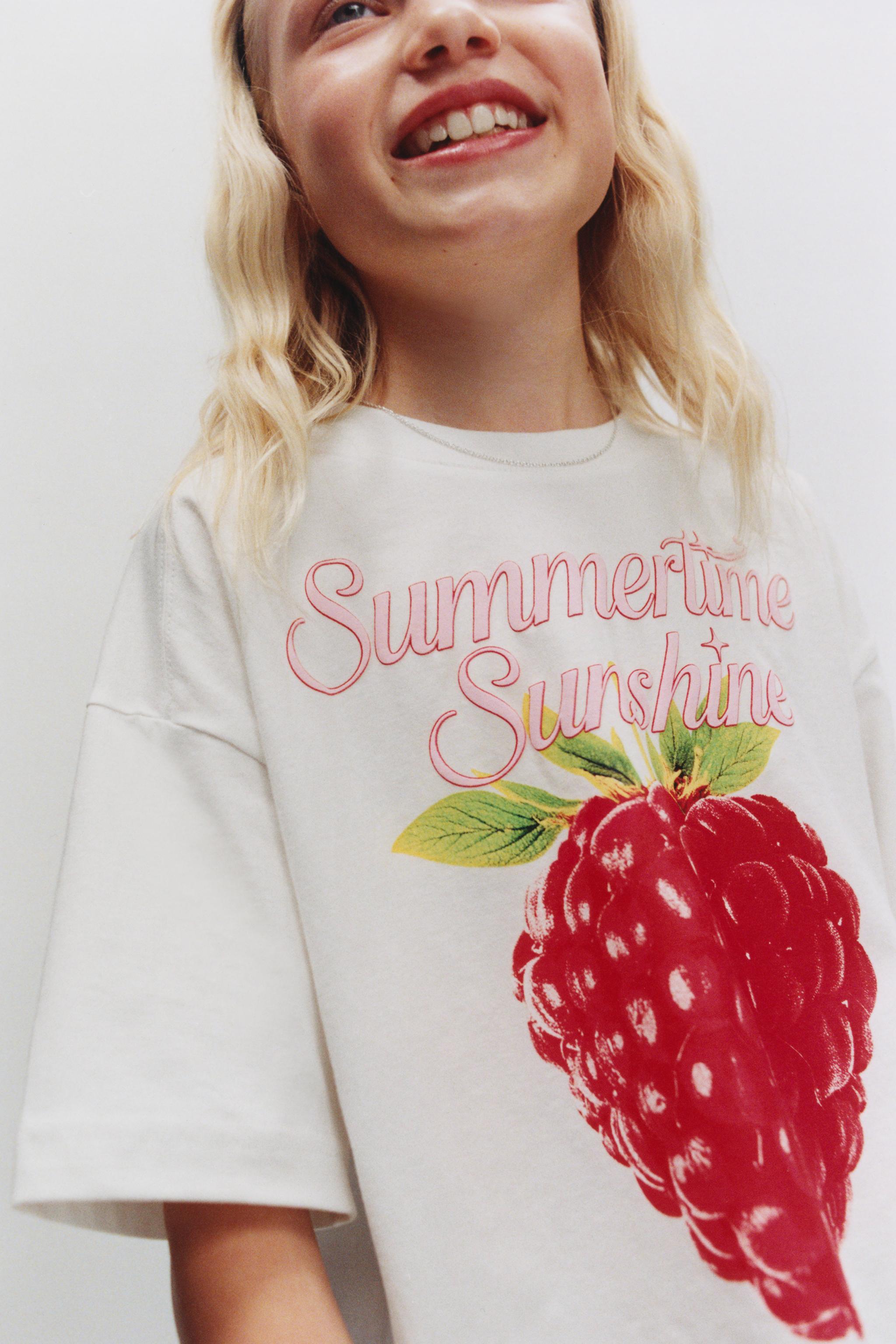 T-SHIRT À IMPRIMÉ FRUITS