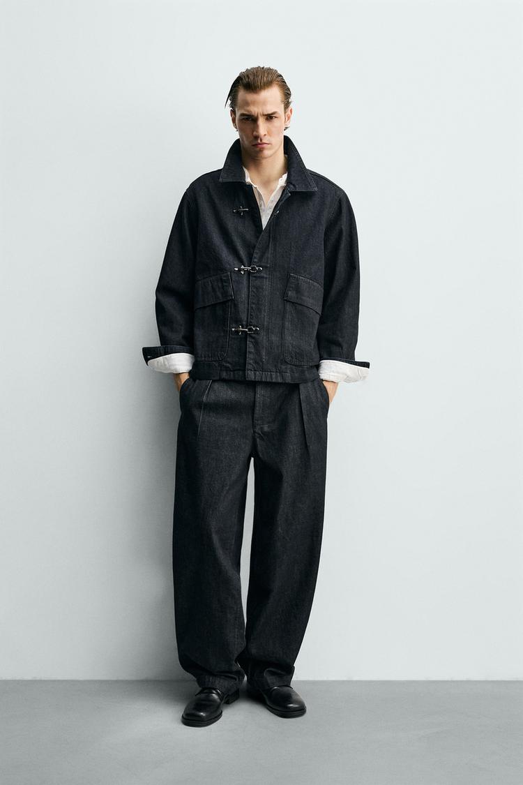 FIREMAN CLASP DENIM JACKET - Zara product image