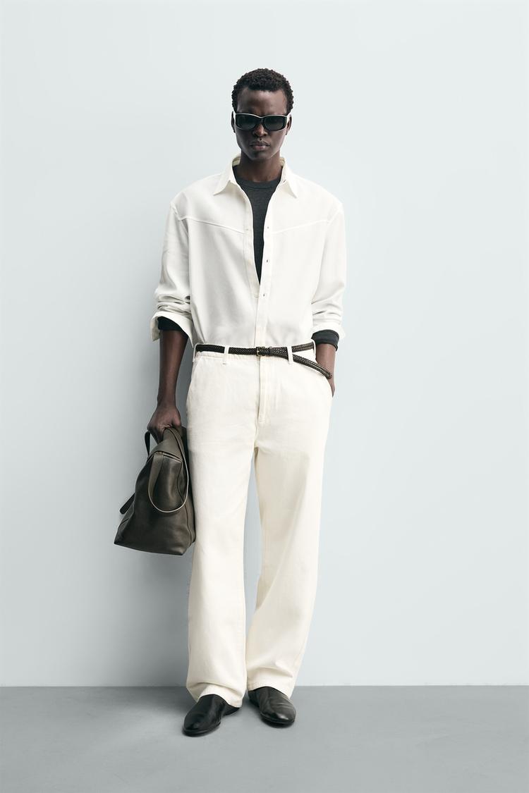 FLOWY WESTERN SHIRT - Zara product image