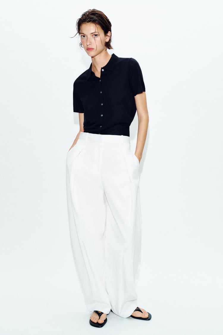 SHORT SLEEVE CARDIGAN - Zara product image