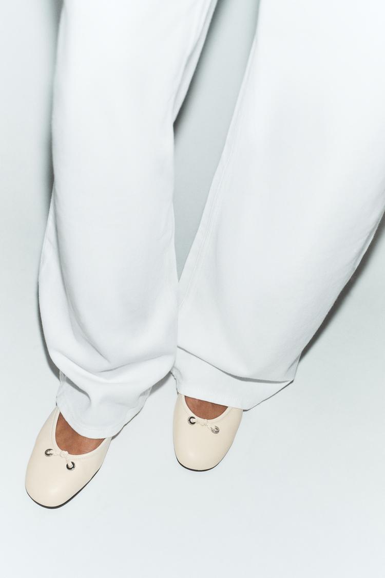 WEDGE SLINGBACK BALLET FLATS - Zara product image