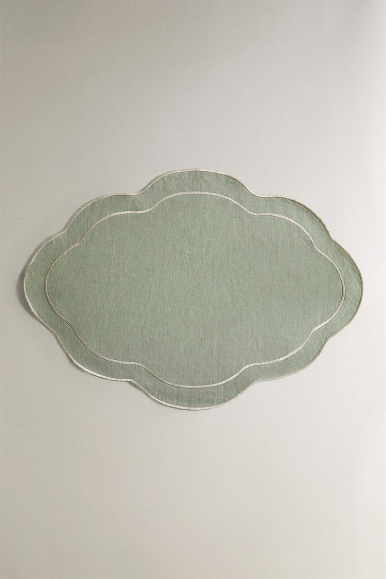LINEN THREAD CHRISTMAS PLACEMAT