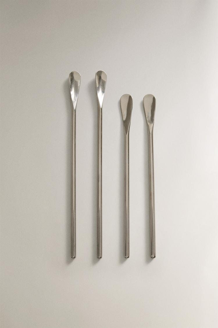 PACK OF LONG COFFEE SPOONS (PACK OF 4) - Zara product image