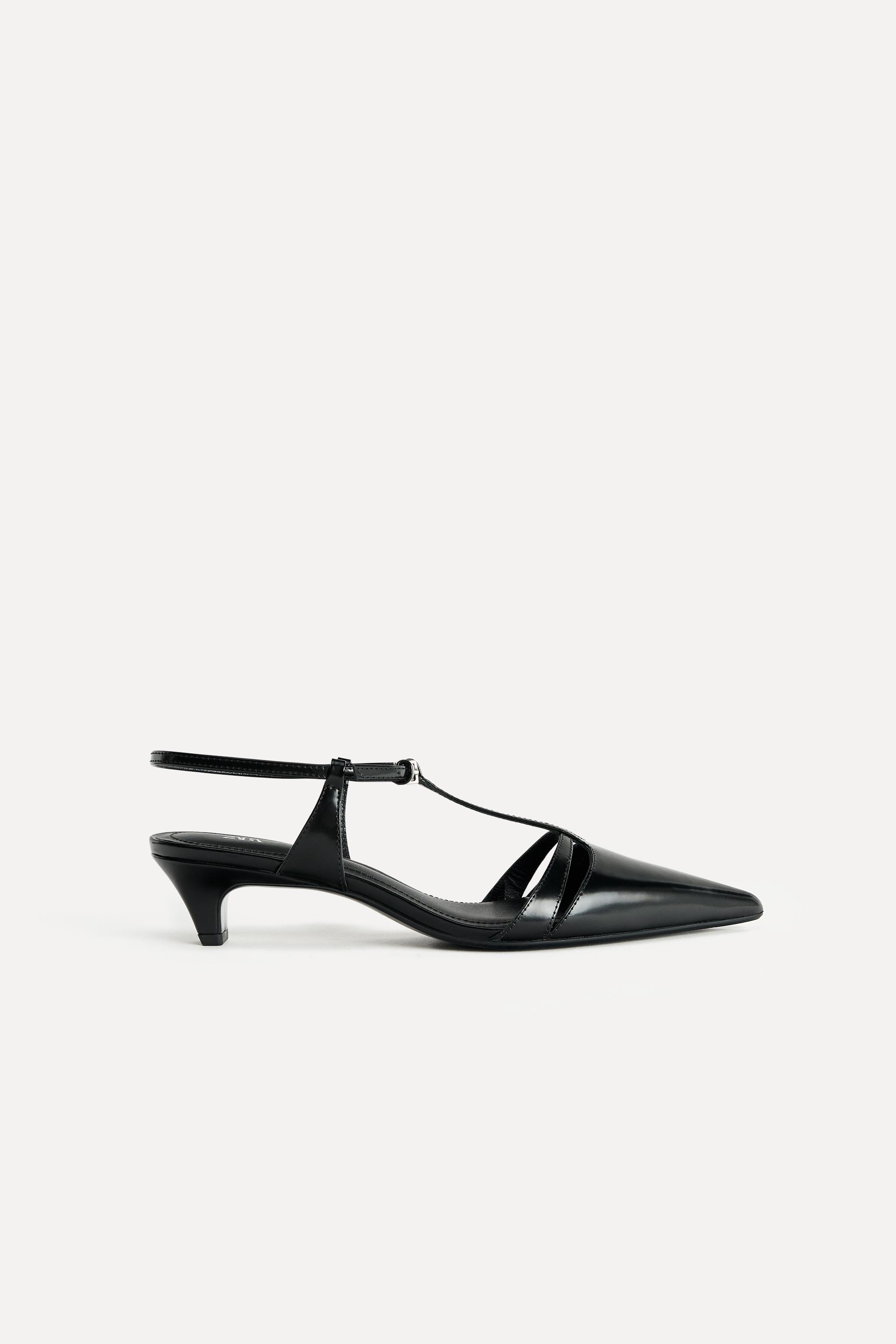 LEATHER KITTEN HEELS 50TH ANNIVERSARY