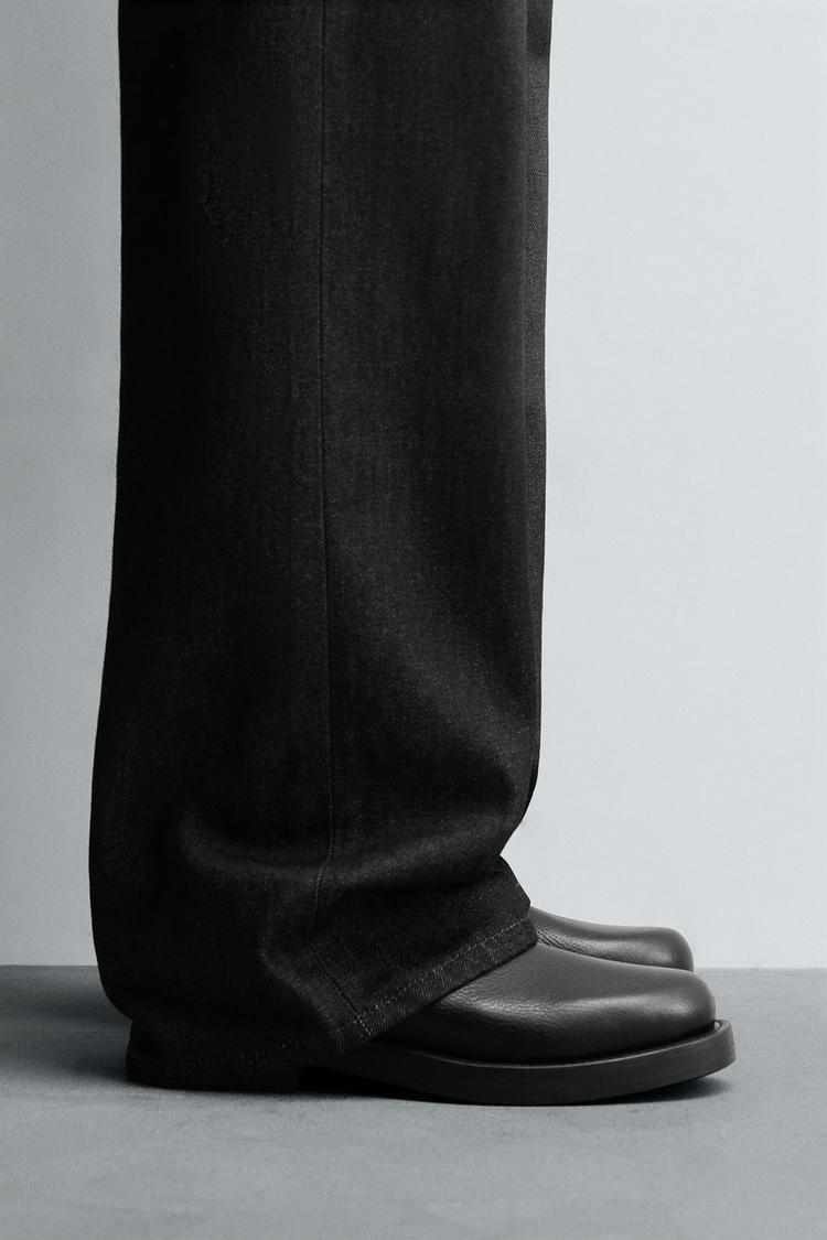 TALL LEATHER BOOTS