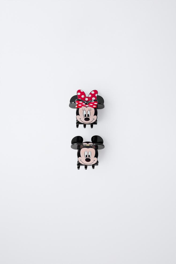 MICKEY AND MINNIE MOUSE © DISNEY TWO-PACK OF HAIR CLIPS - Zara product image