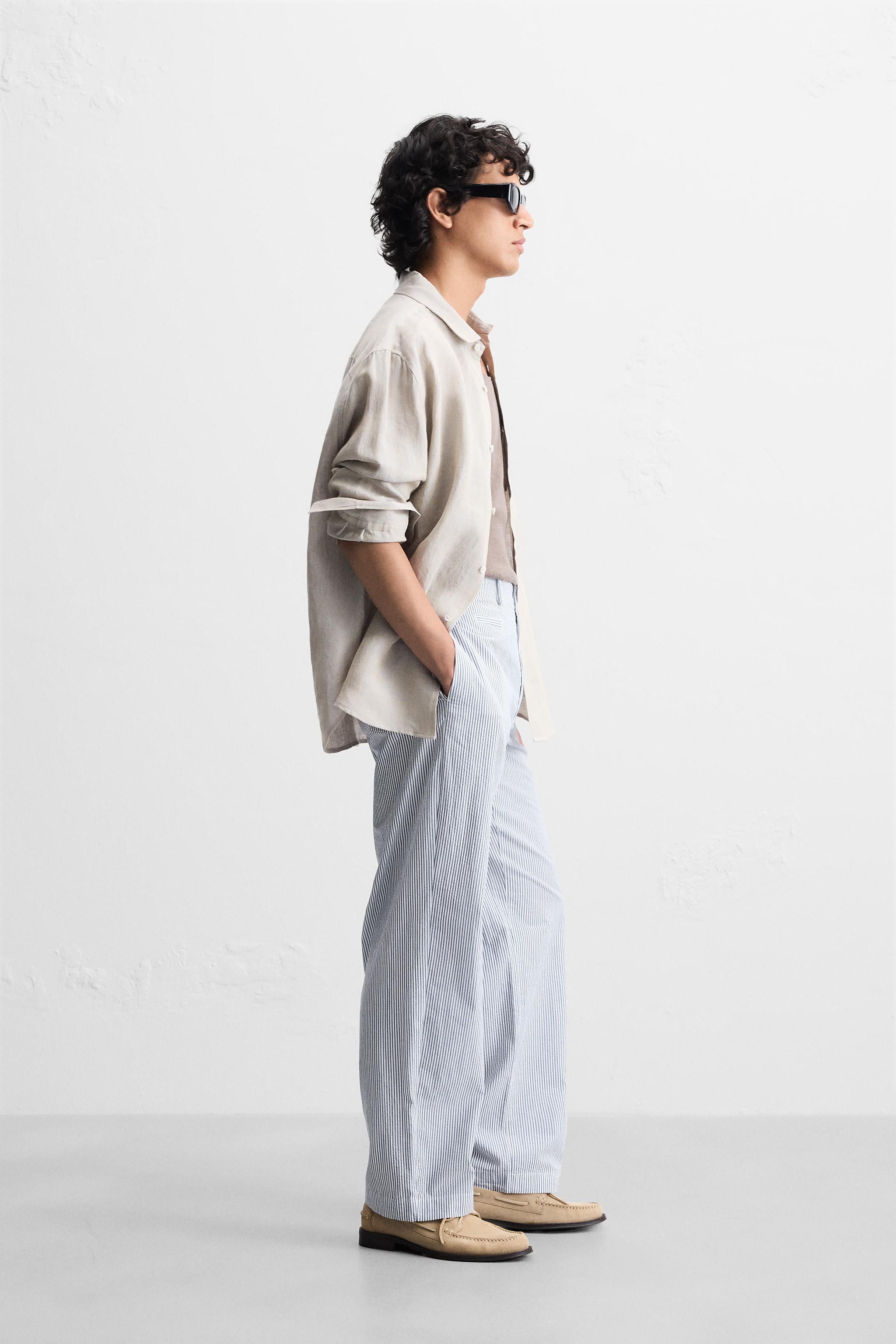 PANTALON SEERSUCKER