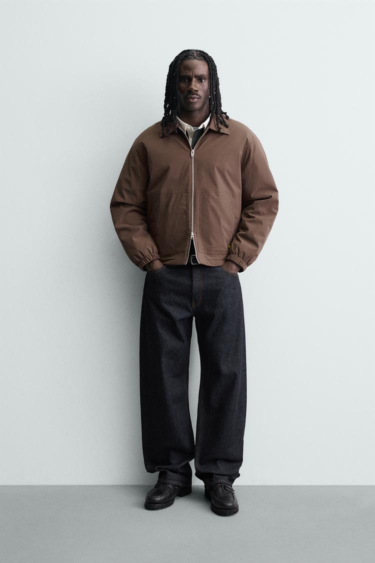 RELAXED FIT TECHNICAL JACKET - Zara product image