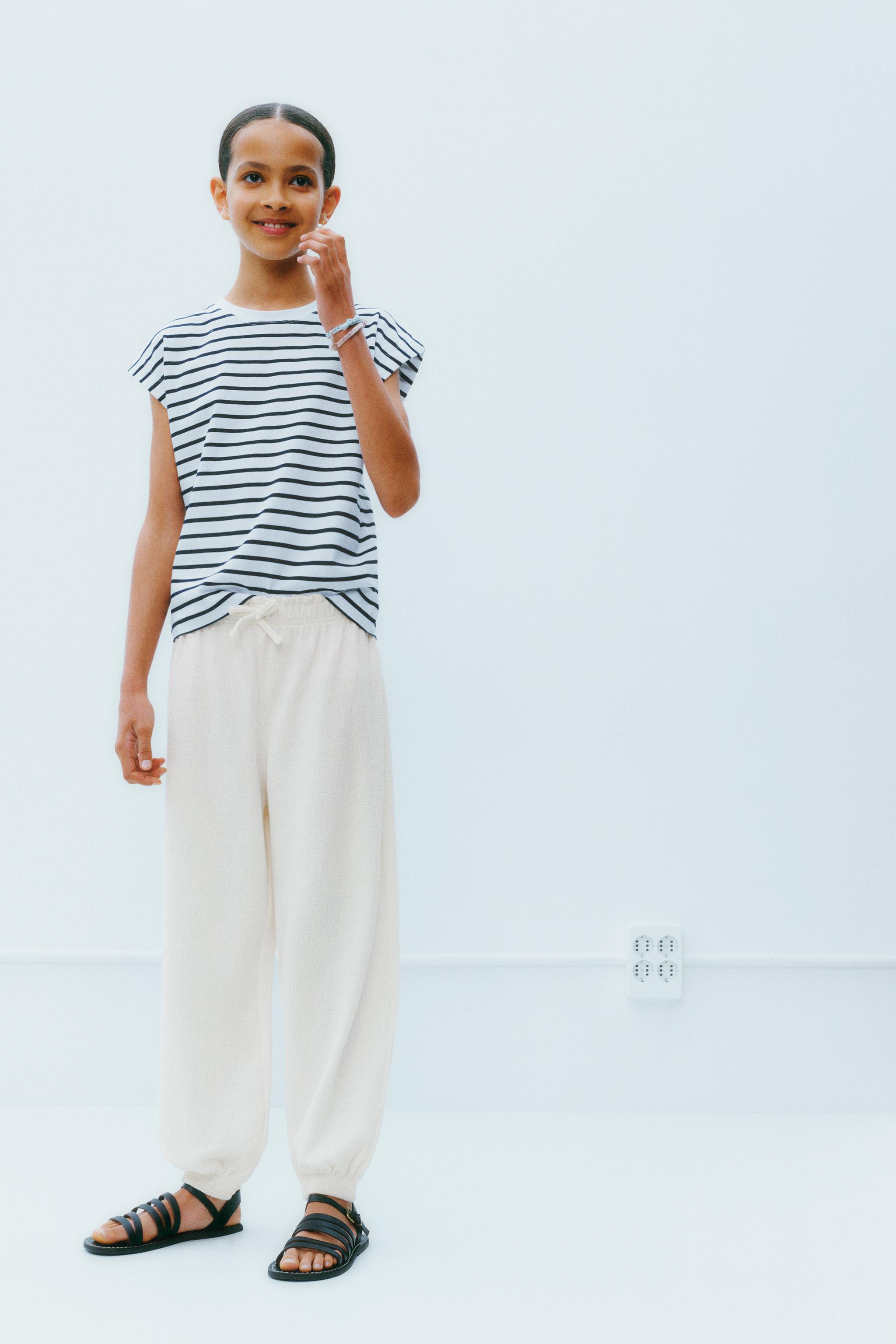 PANTALON BALLON TEXTURÉ