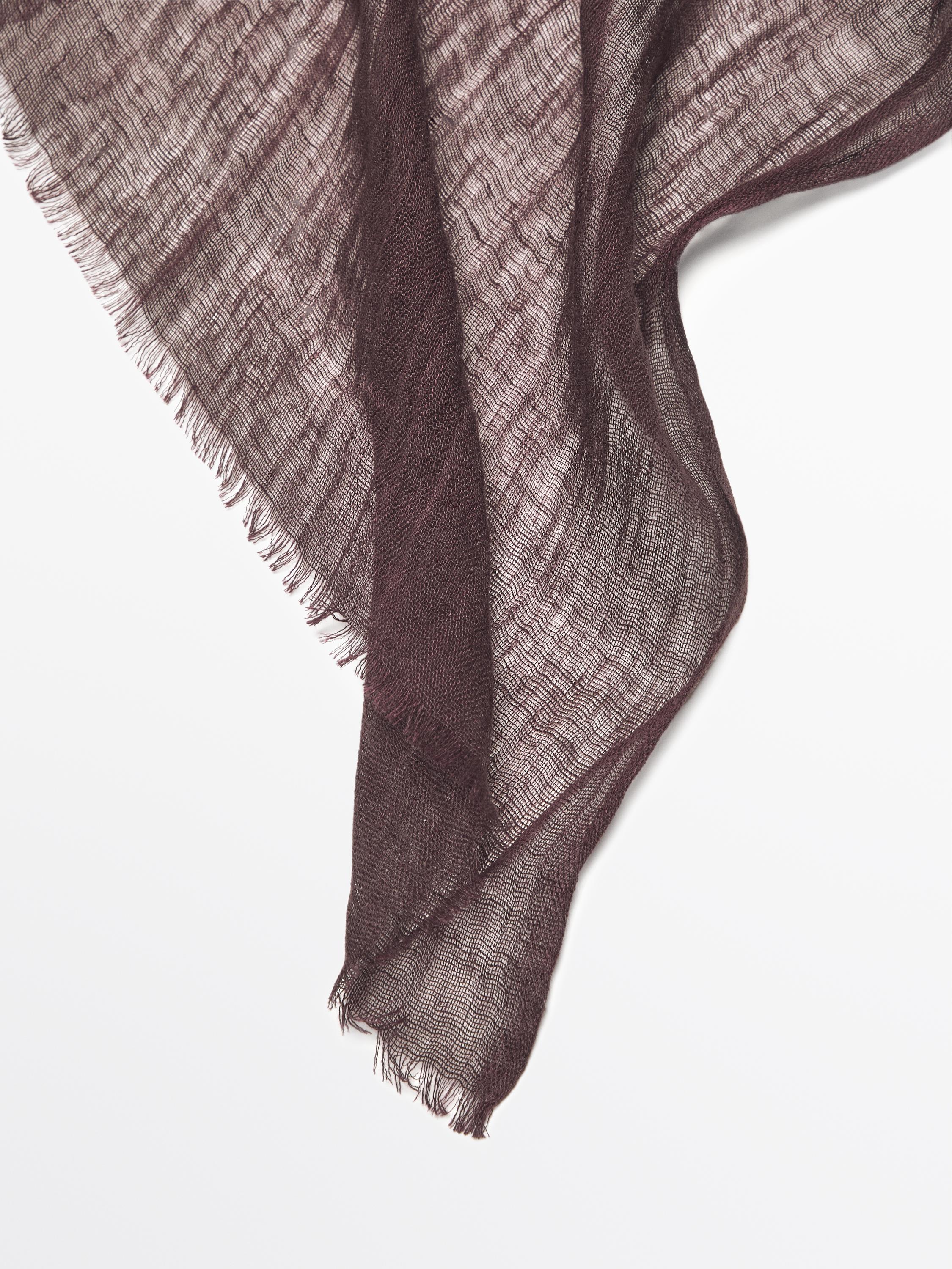 Foulard 100 % lin